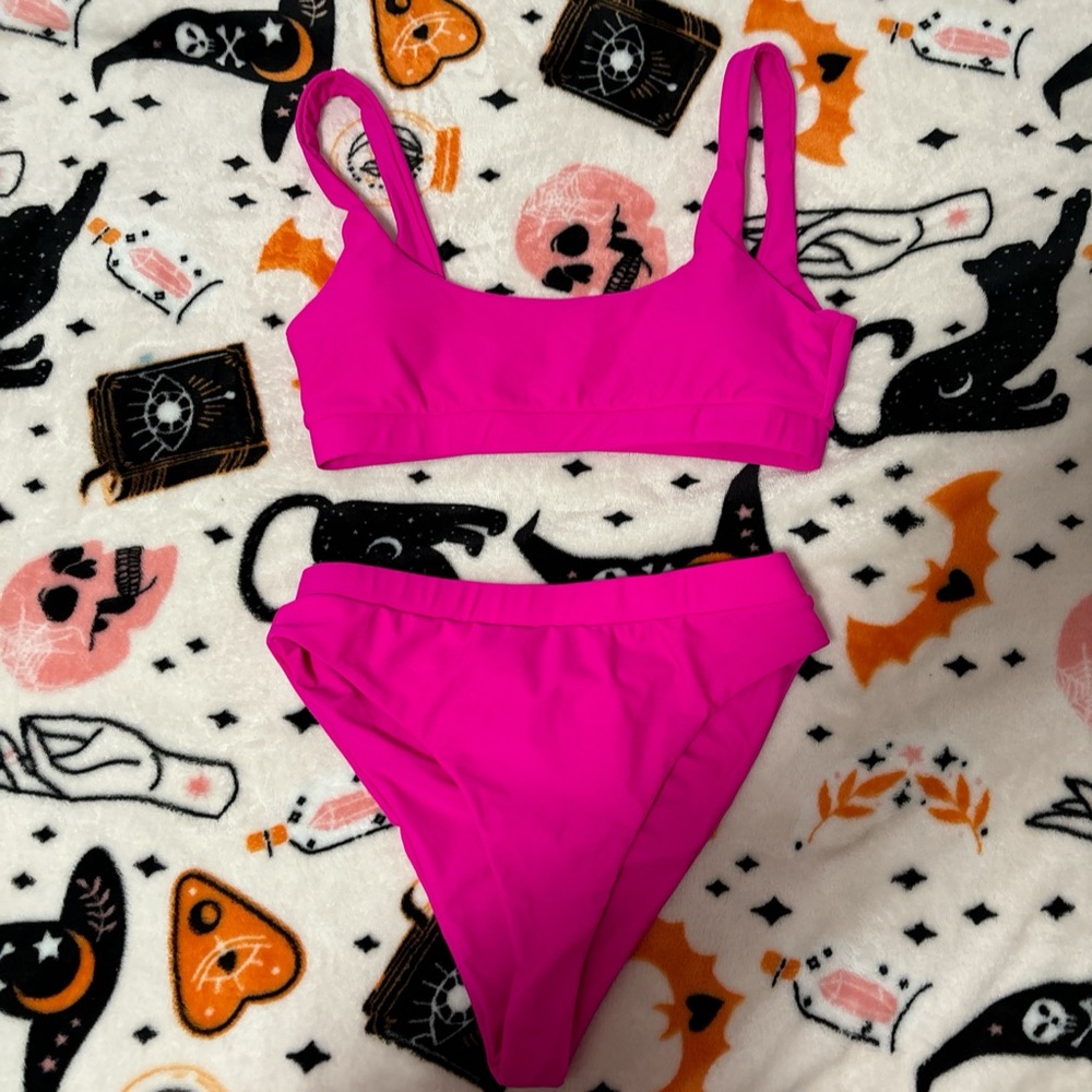 pink bikini
